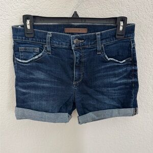 Joe's Jeans Blue Jean Shorts with Rolled Hem